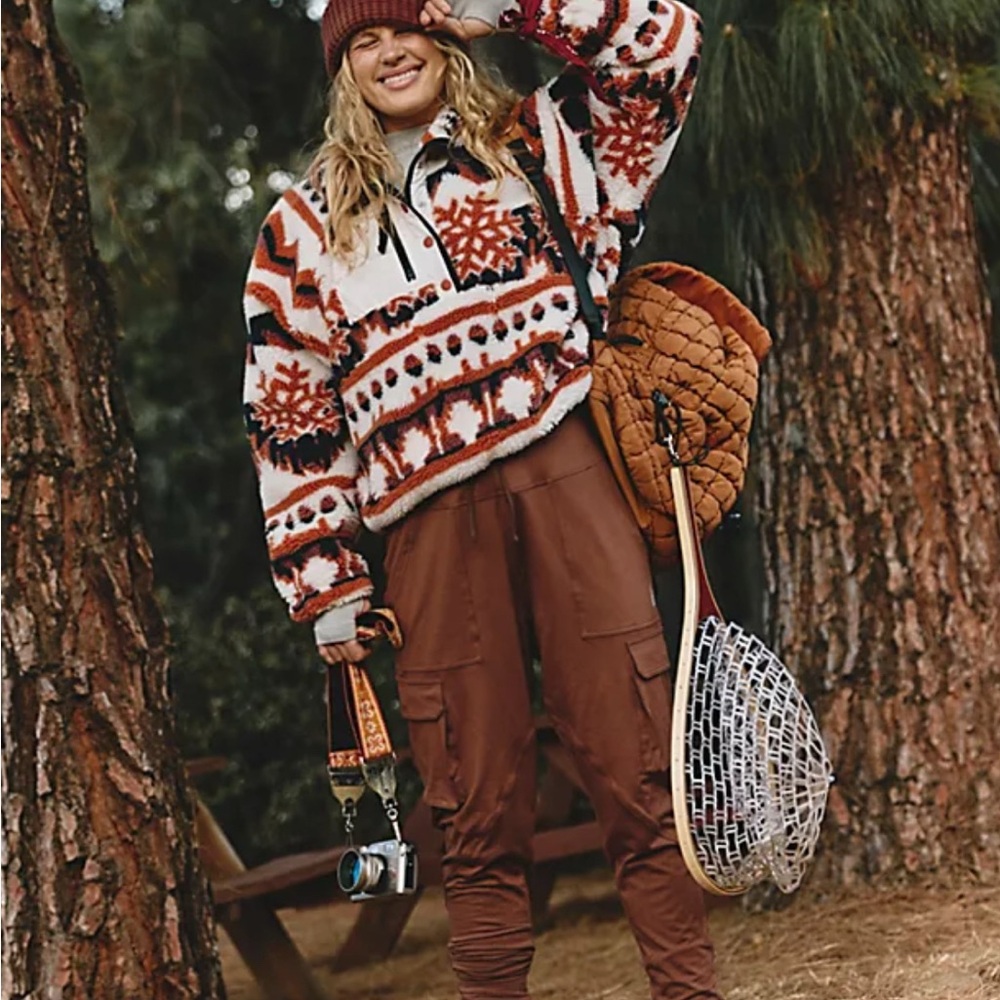 Free people rocky Ridge Fleece Pullover